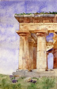 Neptun-tempelet, Paestum, 1898.