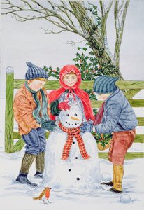Bygge en snømann (wc)