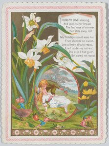 Valentine, 1874. av Catherine Greenaway