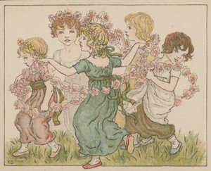 Valentine, ca. 1880.