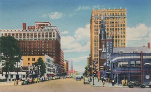 Broadway Looking East, 1942