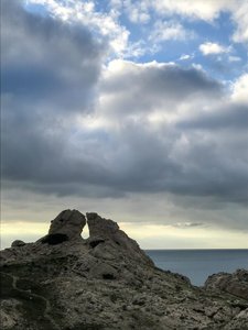 Landskap - Himmel og hav, 2019 (foto) av Cécile Jamet