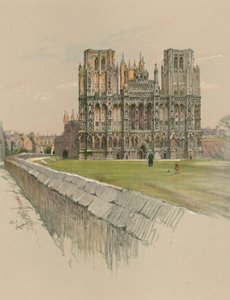 Wells katedral av Cecil Charles Windsor Aldin