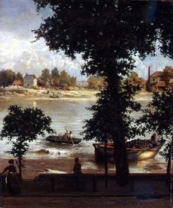 Chelsea Embankment av Cecil Gordon Lawson