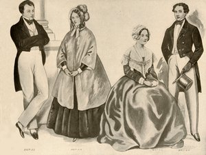 Klær fra 1836-1847, 1907, 1937.