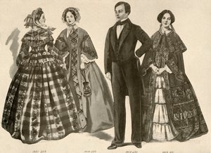 Klær fra 1850-1856, 1907, 1937.