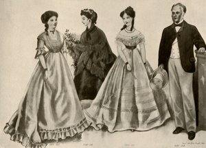 Klær fra 1860-1870, 1907, 1937.