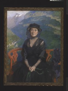 Portrett av fru Addison C. Harris (olje på lerret) av Cecilia Beaux
