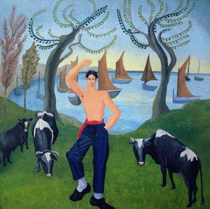 Den dansende sjømannen av Cedric Morris