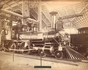 Baldwin lokomotiv, "No. 1154", Centennial Exhibition, Philadelphia