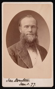 Portrett av James Doulton, 1877. av Centennial Photographic Company