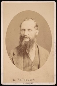 Portrett av Sir William Thomson, 1st Baron Kelvin 1824-1907, 1876. av Centennial Photographic Company