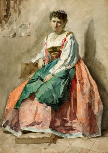 Portrait of a Lady, slutten av 1800-begynnelsen av det 20. århundre.