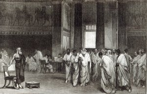 Appius Claudius overtalte senatet til å avvise Pyrrhus
