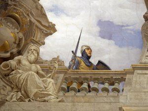 Umberto Biancamano, detalj (detalj av 3433390) av Cesare Mariani