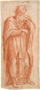 Eleazar, studer for en freskomaleri i Det sixtinske kapell, Santa Maria Maggiore, Roma