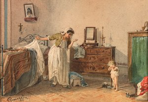 Reprimande, 1800-tallet. av Cesare Provaggi