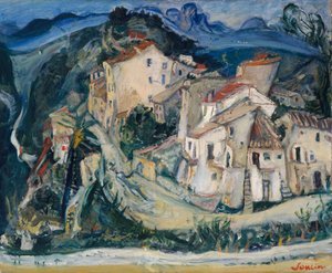 Utsikt over Cagnes, ca. 1924-25