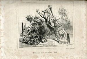 Illustrasjon av Cham (1819-1879) i Le Charivari av Amédée de Noé