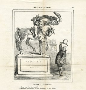 Illustrasjon av Cham (1819-1879) i Le Charivari av Amédée de Noé