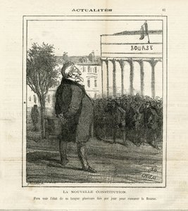 Illustrasjon av Cham (1819-1879) i Le Charivari av Amédée de Noé