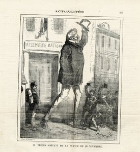 Illustrasjon av Cham (1819-1879) i Le Charivari av Amédée de Noé