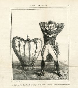 Illustrasjon av Cham (1819-1879) i The Charivari av Amédée de Noé