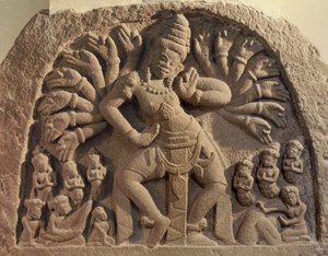 Danser sekstenarmet Shiva av Cham School