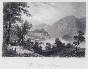 Comosjøen (gravering) av Chapuy Chapuy