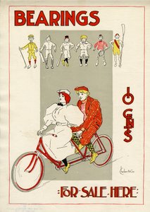 Kulelager, 10 øre, til salgs her, 1896 trykk