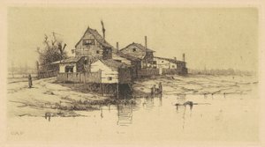 Shanties på Harlem av Charles A. Platt