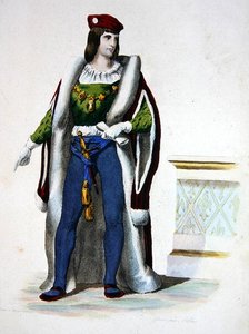 Charles Duke of Orleans, portrett publisert i 