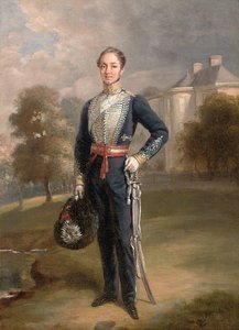 Portrett av løytnant George Ramsay fra Lixmont, 1838