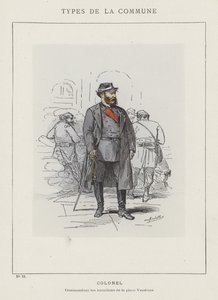Oberst, sjef for Place Vendome-bataljonene