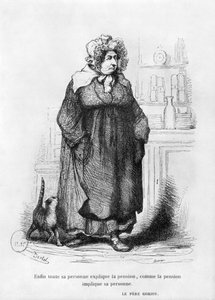 Madame Vauquer, illustrasjon fra 