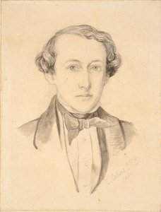 Portrett av Sir John Everett Millais, 1850 av Charles Allston Collins