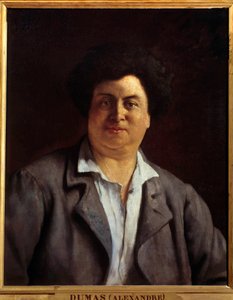 Portrett av forfatteren Alexandre Dumas pere