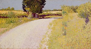 Path in the Country, ca. 1886 (olje på lerret)
