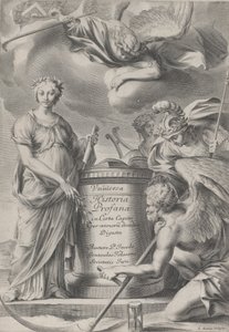 Frontispice for Vnuiersa Historia Profana, ca. 1630-70.
