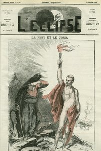 Natt og dag, eller «Romakonsilet og Napolikonsilet». Omslag i "" L