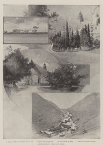 Cronjes fangenskap, scener i St. Helena