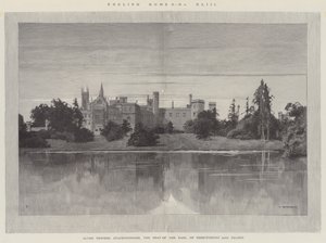 English Homes, Alton Towers, Staffordshire, setet til jarlen av Shrewsbury og Talbot