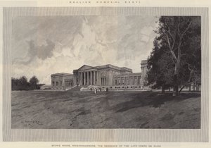 English Homes, Stowe House, Buckinghamshire, residensen til Late Comte de Paris