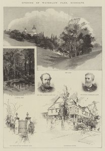 Åpning av Waterlow Park, Highgate
