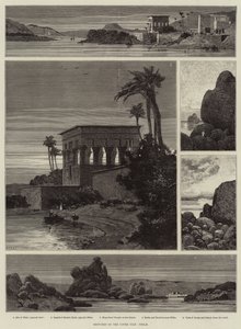 Skisser på den øvre Nilen, Philae
