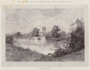 Besøk av prinsen og prinsessen av Wales til Trentham Hall av Charles Auguste Loye