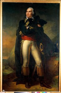 Portrett til fots av Charles Pichegru (1761-1804), sjefsjef for Armees of the North, Sambre and Meuse, Rhine and Mosel Maleri av Charles de Steuben (1788-1856) 1819 Søn. 2,1x1,3 m. Paris, Musee de l
