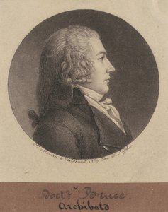 Archibald Bruce av Charles B. J. Févret de Saint Mémin