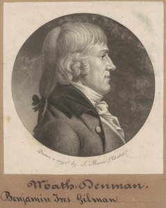 Benjamin Ives Gilman av Charles B. J. Févret de Saint Mémin