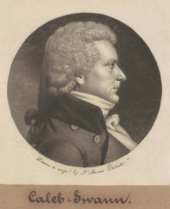 Caleb Swan av Charles B. J. Févret de Saint Mémin